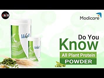 Modicare Well All Plant Protein Powder 500g MRP.